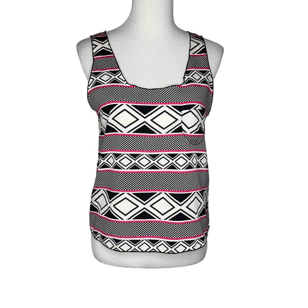 Bebe Aztec Hi-Low Tank Sz XS NWOT